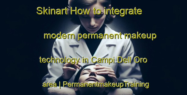 Skinart How to integrate modern permanent makeup technology in Campi Dell Oro area | PermanentmakeupTraining | PermanentmakeupClasses | SkinartTraining-Italy
